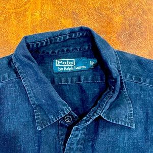 SOLD-Ralph Lauren chambray shirt